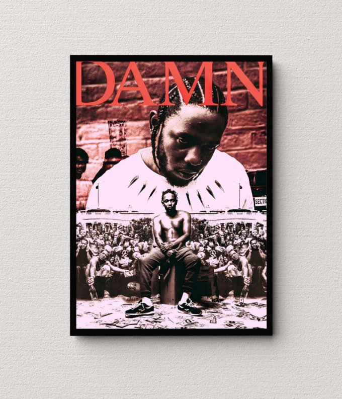 Damn Kendrick Lamar Poster - Gift For Home Decor - Gift For Home Decor 4