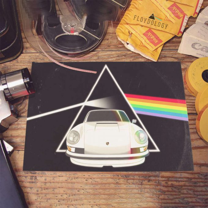 Dark Side Of The Porsche Pink Floyd Poster For Home Decor Gift For Home Decor Gift 2