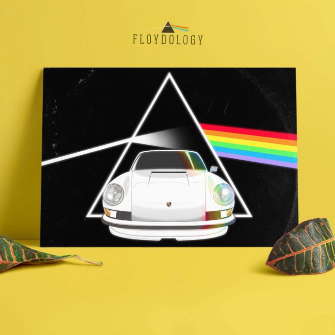 Dark Side Of The Porsche Pink Floyd Poster For Home Decor Gift For Home Decor Gift 5