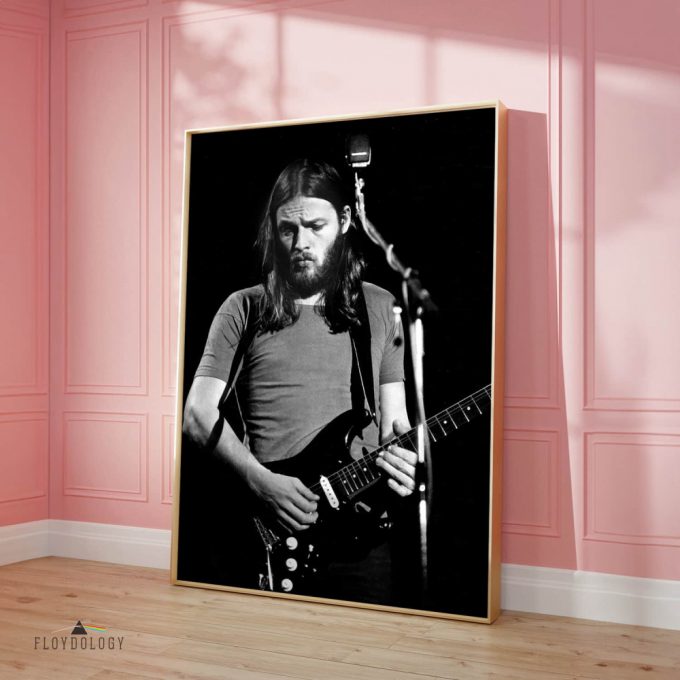 David Gilmour Live In Concert 1974 – Pink Floyd Poster For Home Decor Gift For Home Decor Gift 3