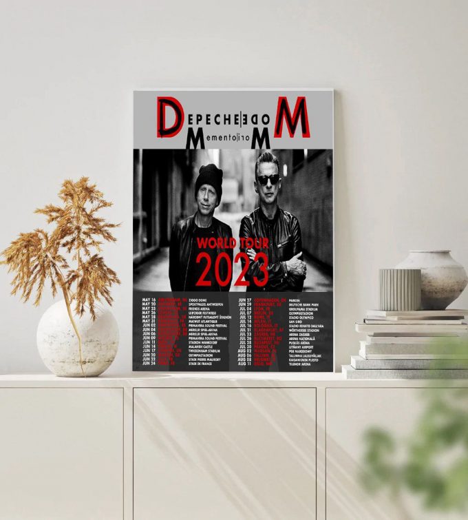 Depeche Mode Memento Mori Tour 2023 Music Poster For Home Decor Gift 2