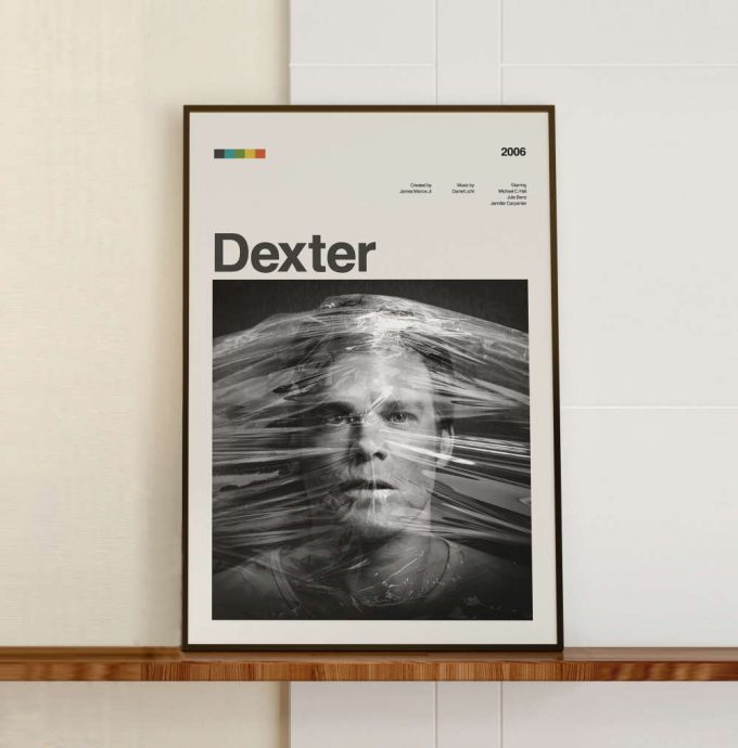 Dexter Tv Series Poster For Home Decor Gift Mid Century Tv Series Poster For Home Decor Gift Print 2