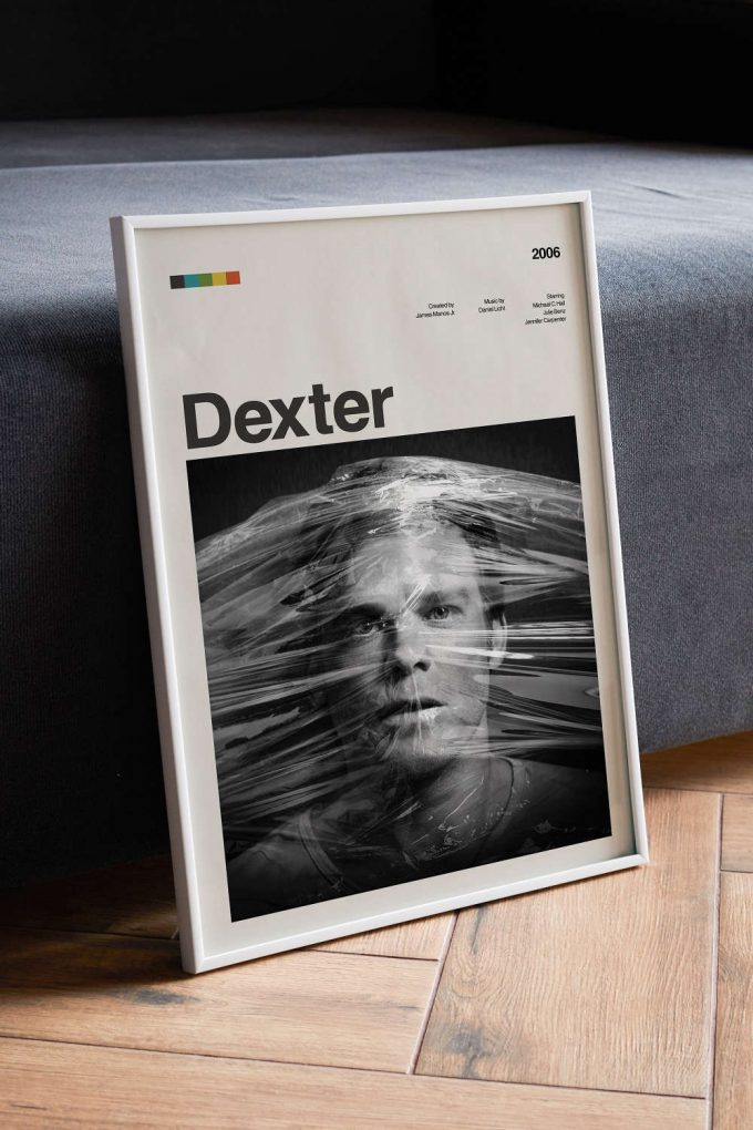 Dexter Tv Series Poster For Home Decor Gift Mid Century Tv Series Poster For Home Decor Gift Print 7