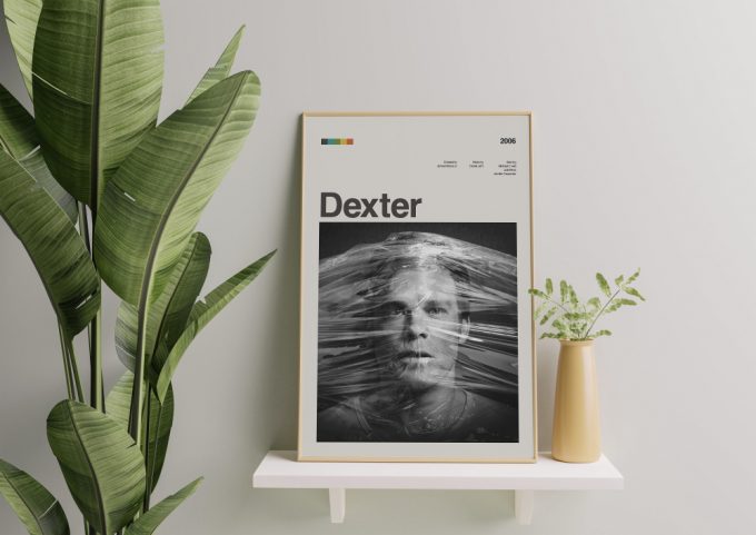 Dexter Tv Series Poster For Home Decor Gift Mid Century Tv Series Poster For Home Decor Gift Print 9