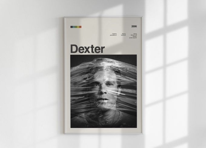 Dexter Tv Series Poster For Home Decor Gift Mid Century Tv Series Poster For Home Decor Gift Print 10