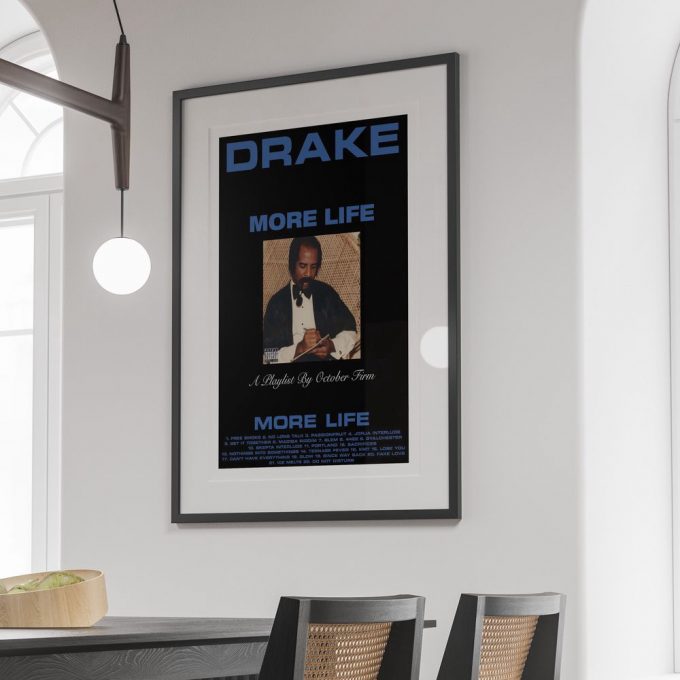 Drake - More Life Album Poster For Home Decor Gift 3