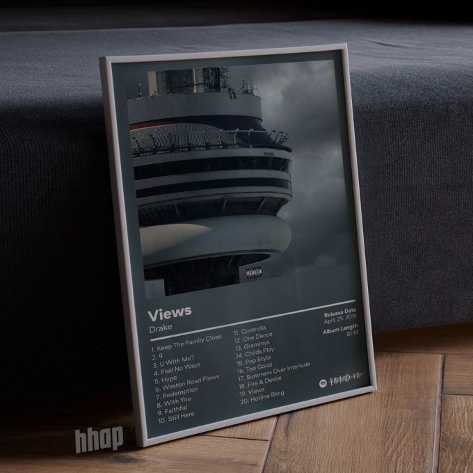 Drake - Views - Album Cover Poster For Home Decor Gift 4