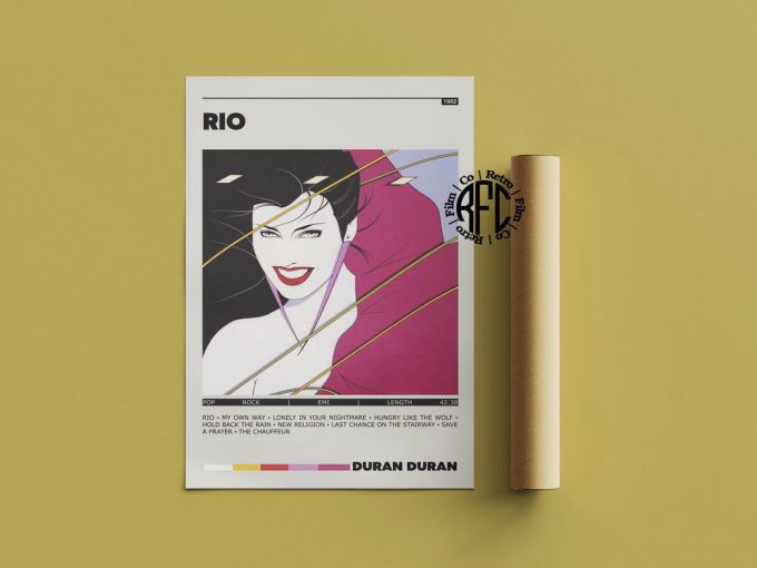 Duran Duran Rio Premium Matte Vertical Poster For Home Decor Gifts 6