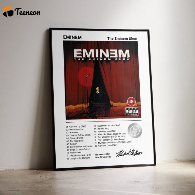 Eminem | The Eminem Show | Album Cover Poster For Home Decor Gift 1