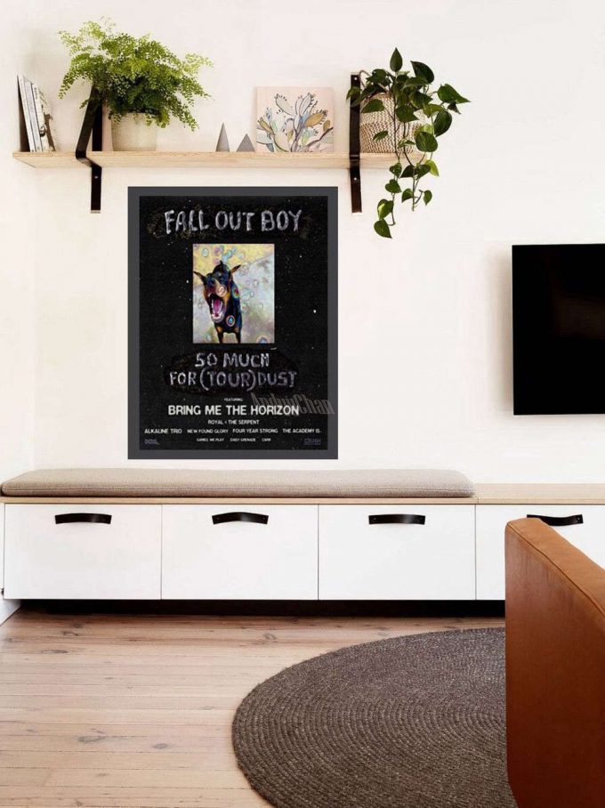 Fall Out Boy Announce 2023 Tour Poster For Home Decor Gift 2