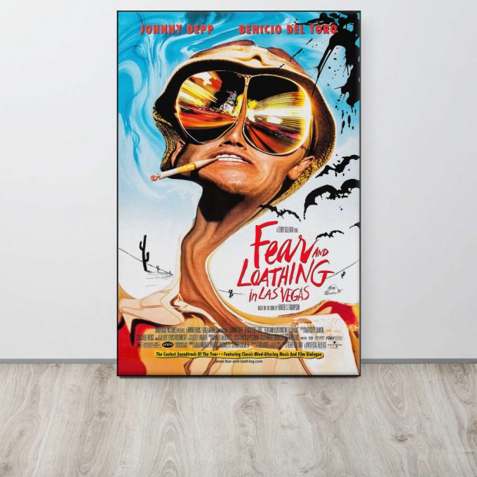 Fear And Loathing In Las Vegas (1998) Vintage Movie Poster For Home Decor Gift 2