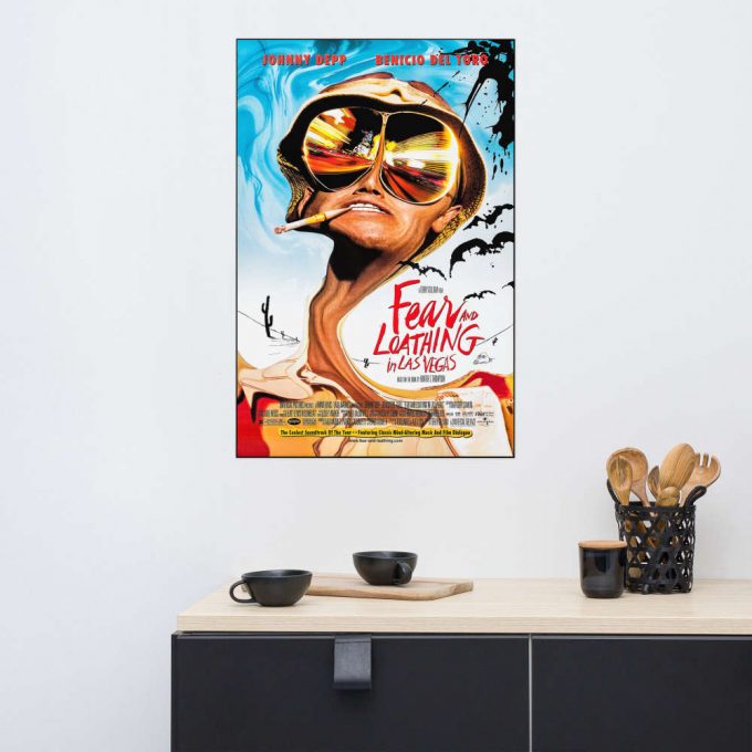 Fear And Loathing In Las Vegas (1998) Vintage Movie Poster For Home Decor Gift 3