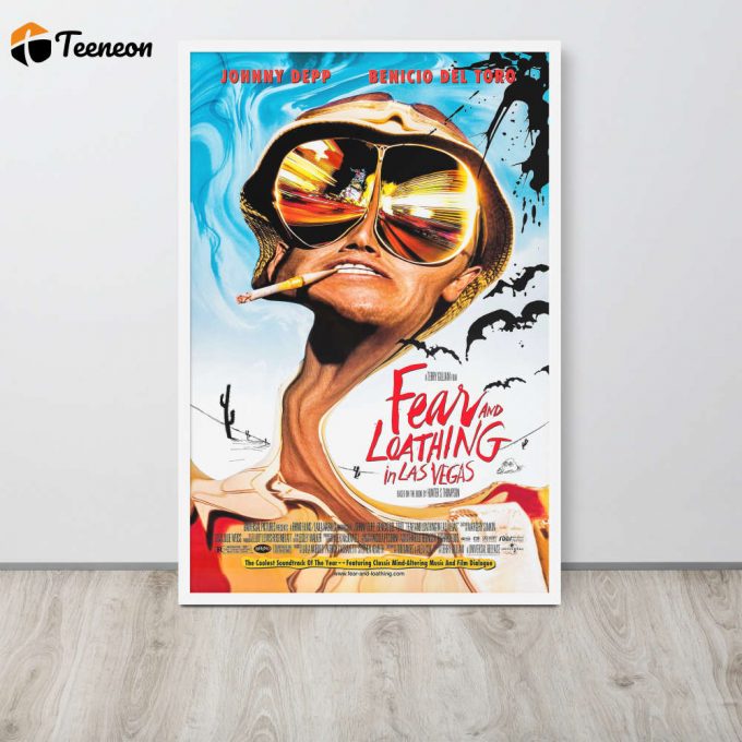 Fear And Loathing In Las Vegas (1998) Vintage Movie Poster For Home Decor Gift 1