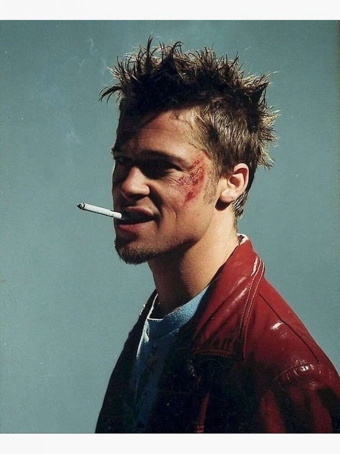 Fight Club Brad Pitt Premium Matte Vertical Poster For Home Decor Gift 2