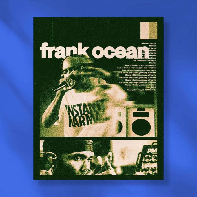 Frank Ocean 2023 Poster For Home Decor Gift 2