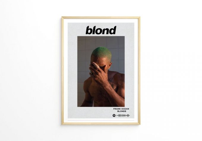 Frank Ocean - Blond Album Poster For Home Decor Gift 2