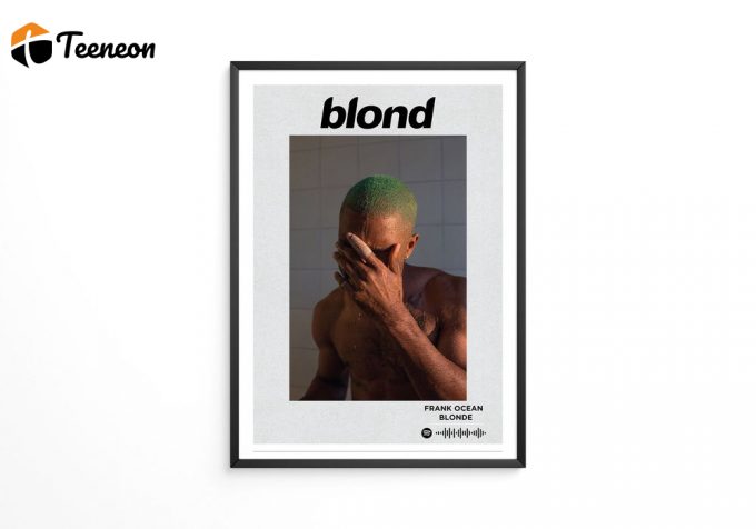 Frank Ocean - Blond Album Poster For Home Decor Gift 1