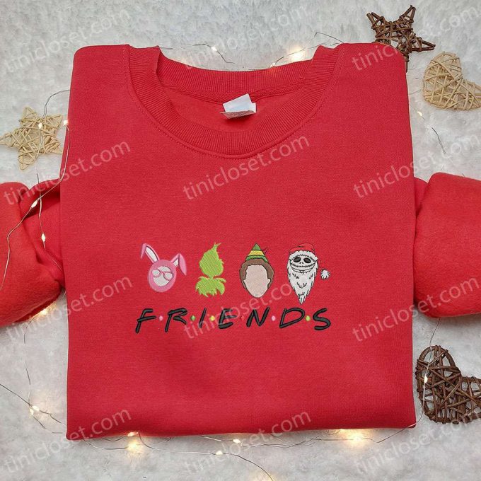 Friends Christmas Movie Characters Hoodie &Amp; T-Shirt: Perfect Holiday Gift Ideas For Friends 2