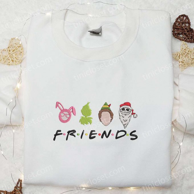 Friends Christmas Movie Characters Hoodie &Amp; T-Shirt: Perfect Holiday Gift Ideas For Friends 4