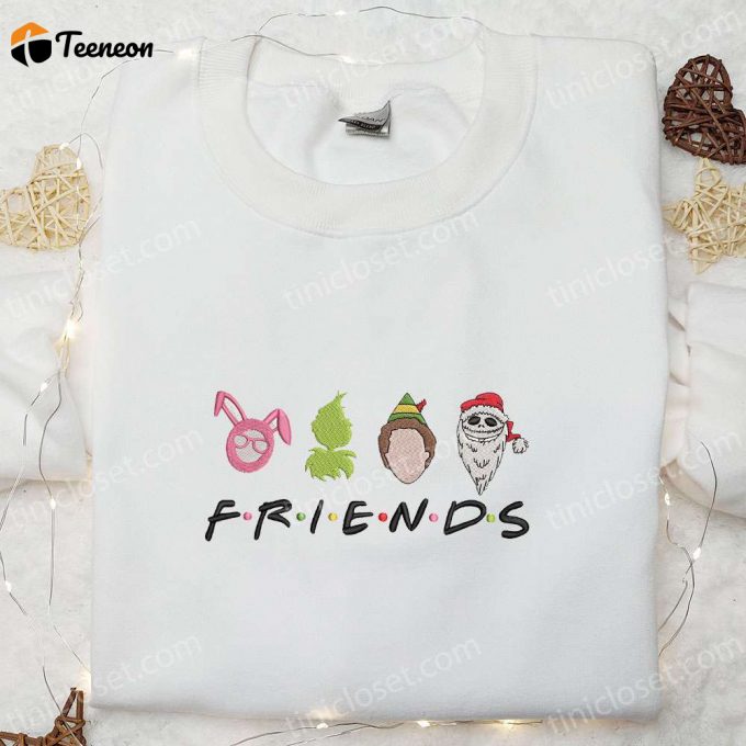 Friends Christmas Movie Characters Hoodie &Amp;Amp; T-Shirt: Perfect Holiday Gift Ideas For Friends 1