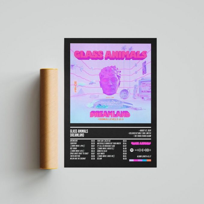 Glass Animals - Dreamland Poster For Home Decor Gift 2