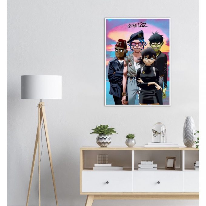 Gorillaz Poster For Home Decor Gifts , Cover Poster For Home Decor Gift 2