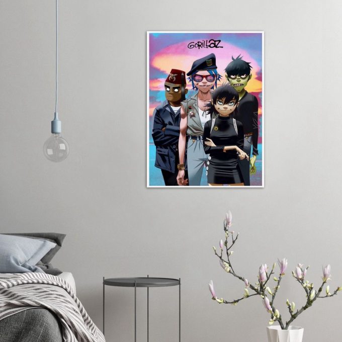 Gorillaz Poster For Home Decor Gifts , Cover Poster For Home Decor Gift 3