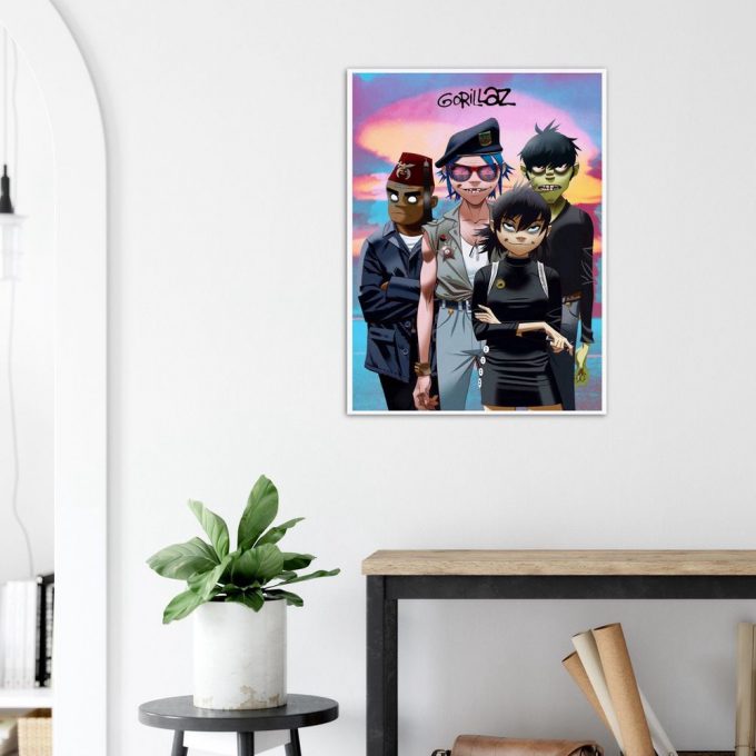 Gorillaz Poster For Home Decor Gifts , Cover Poster For Home Decor Gift 4