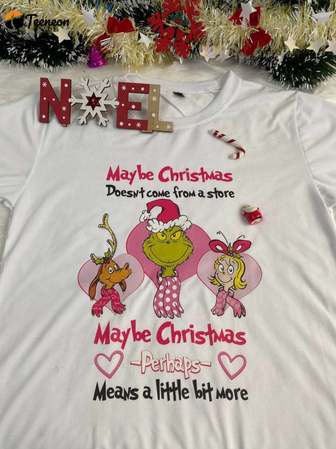 Get Festive With Our Grinch Cindy Lou Shirt - Perfect Christmas Gift For Dr Seuss Fans! 1