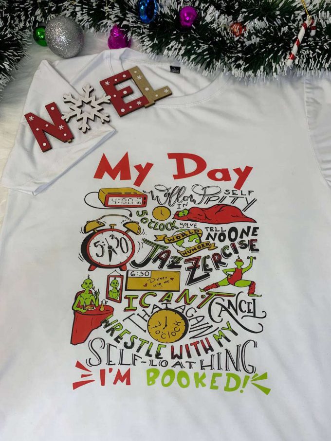 Get Festive With The Grinch Schedule Shirt - Perfect Holiday Gift For Fans Limited Edition Design 2