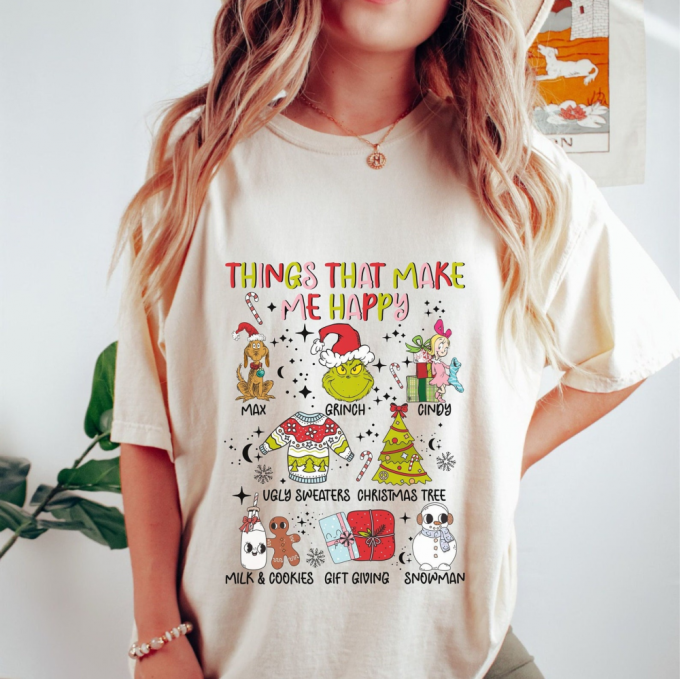 Get Festive With Grinchmas: Holiday Sublimation Shirt Featuring Grinch Design 5