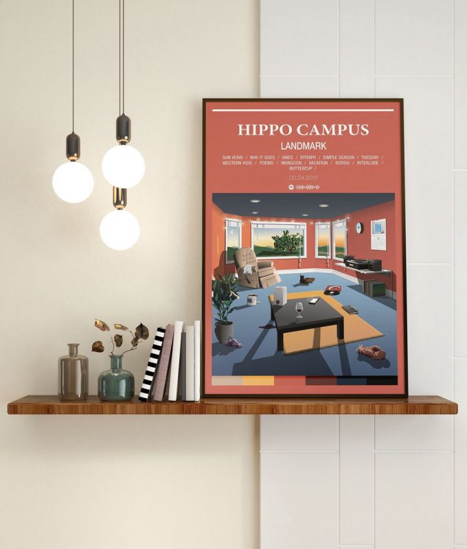 Hippo Campus - Landmark - Album Poster For Home Decor Gift 4