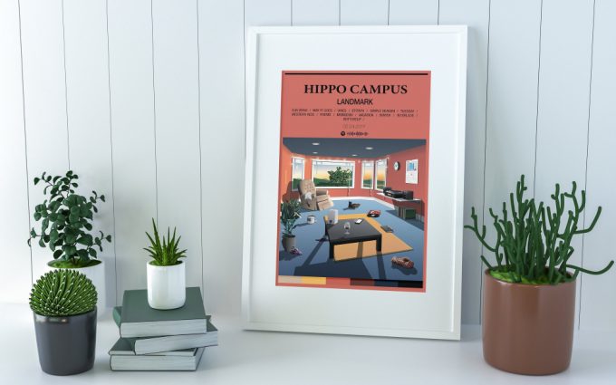 Hippo Campus - Landmark - Album Poster For Home Decor Gift 5