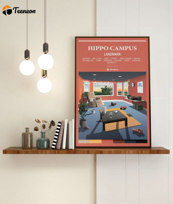 Hippo Campus - Landmark - Album Poster For Home Decor Gift 1