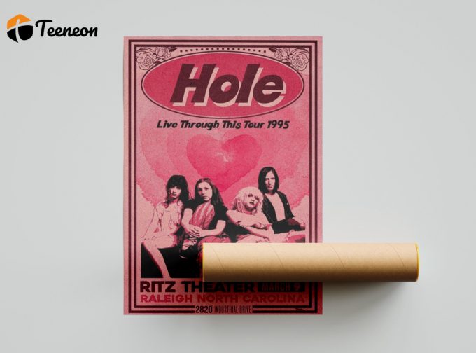 Hole Band Live Through This 1995 Poster 1