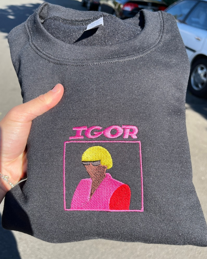 Igor Tylor The Creator Embroidered Shirt: Stylish Unisex Gift, Gift For Men Women 3