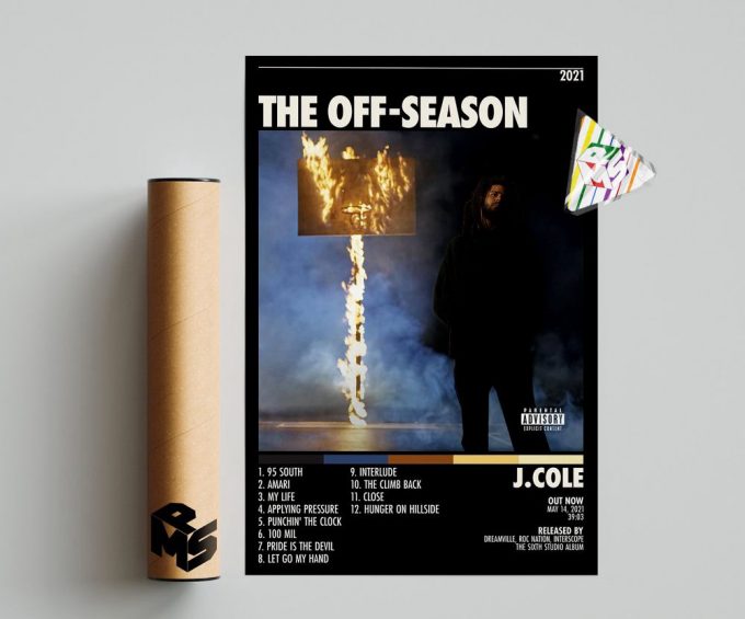 J Cole Poster For Home Decor Gift | J.cole The Off-Season Poster For Home Decor Gift 2