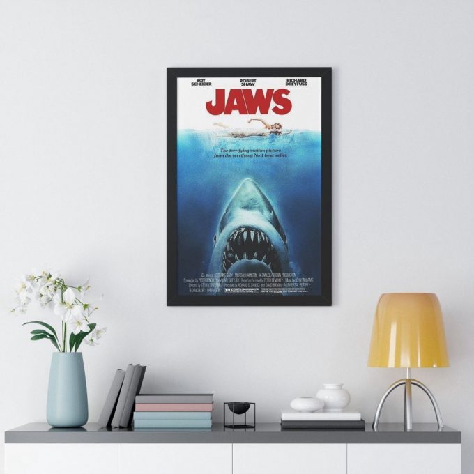 Jaws Retro Movie Poster For Home Decor Gift - Jaws Poster For Home Decor Gift - Jaws Movie Poster For Home Decor Gift 2