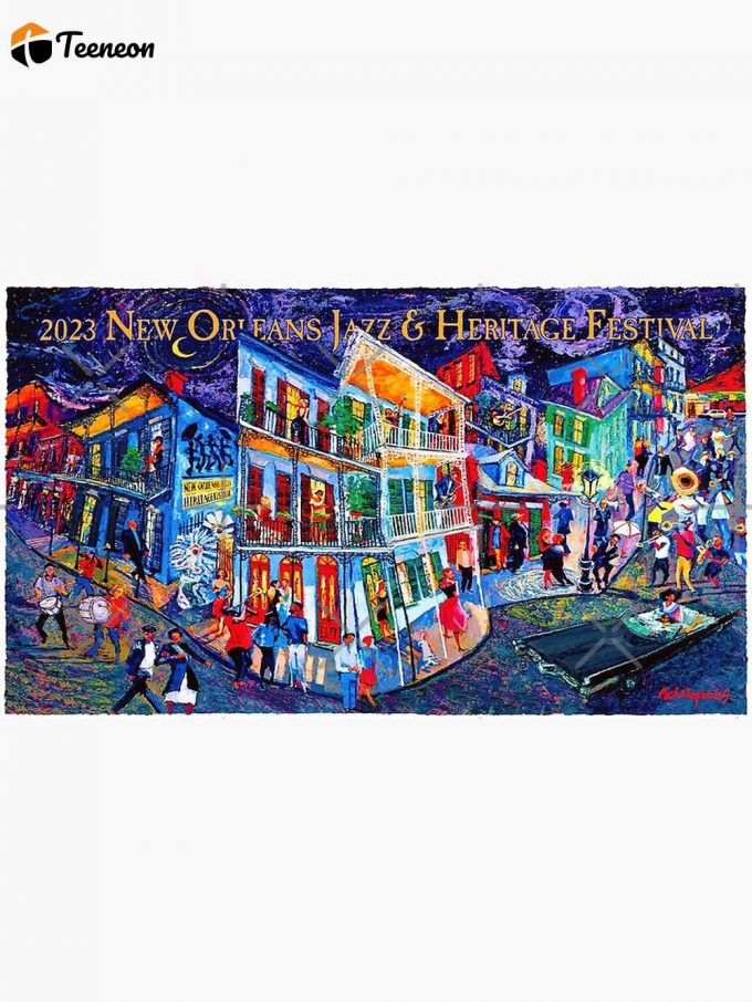 Jazz Fest - 2023 Premium Matte Vertical Poster For Home Decor Gift 1