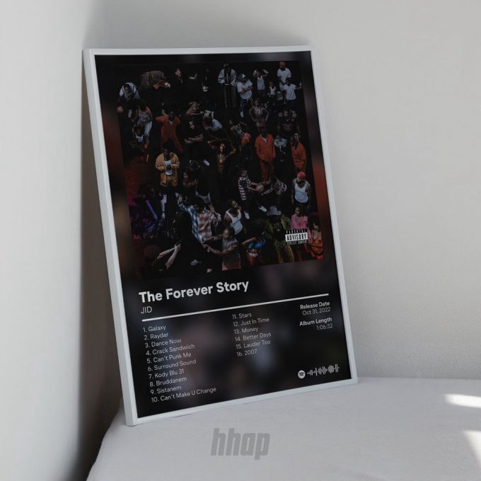 Jid - The Forever Story - Album Poster For Home Decor Gift 3