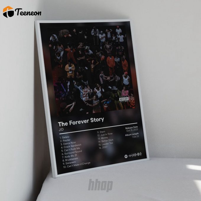 Jid - The Forever Story - Album Poster For Home Decor Gift 1