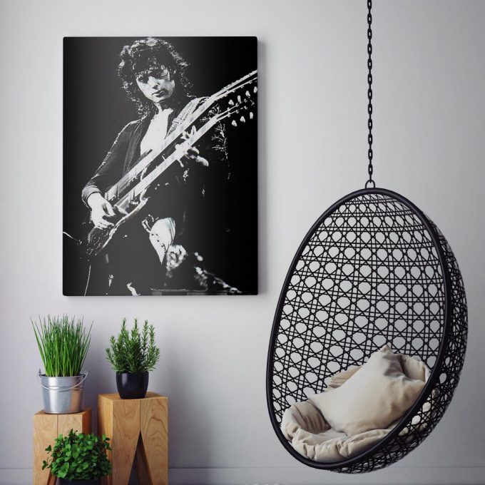 Jimmy Page, Led Zeppelin Poster For Home Decor Gift 2