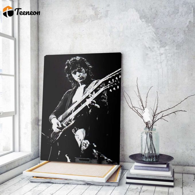 Jimmy Page, Led Zeppelin Poster For Home Decor Gift 1