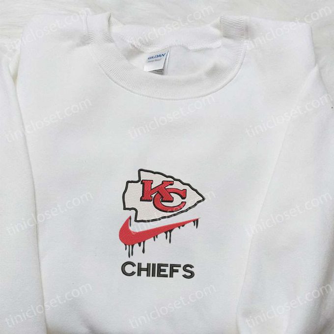 Exclusive Kansas City Chiefs Nike Swoosh Drip Shirt &Amp; Nfl Sports Hoodie: Perfect Gift Ideas 6