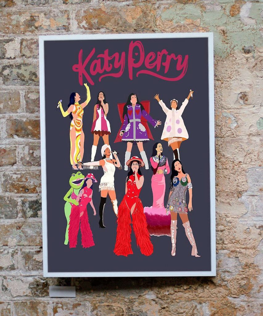 Katy Perry Poster For Home Decor Gift, Katy Perry Collection Poster For Home Decor Gift, Play Las Vegas 2023 Poster For Home Decor Gift 7