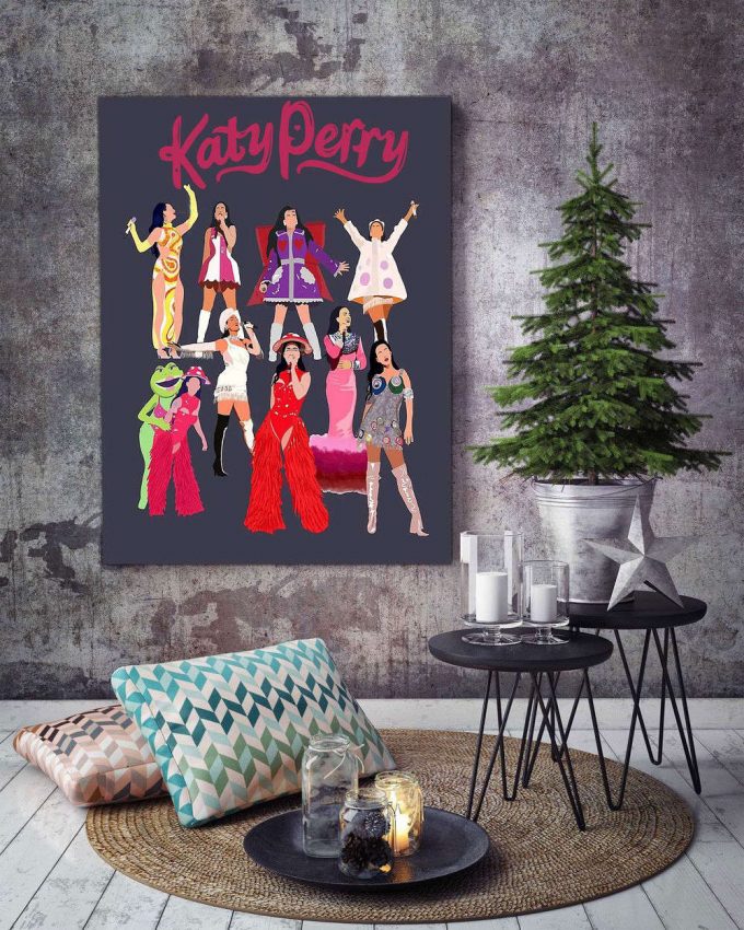 Katy Perry Poster For Home Decor Gift, Katy Perry Collection Poster For Home Decor Gift, Play Las Vegas 2023 Poster For Home Decor Gift 4