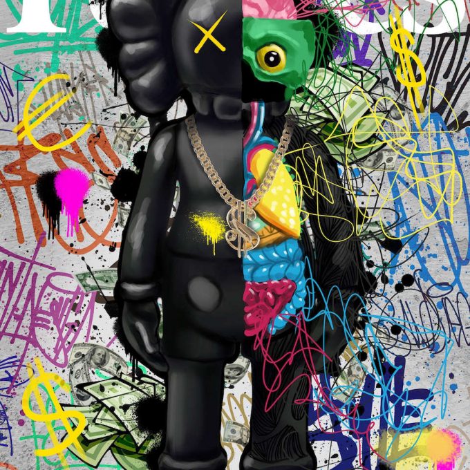 Kaws Poster For Home Decor Gift 4