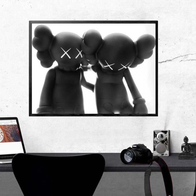 Kaws Twins Poster For Home Decor Gift 2