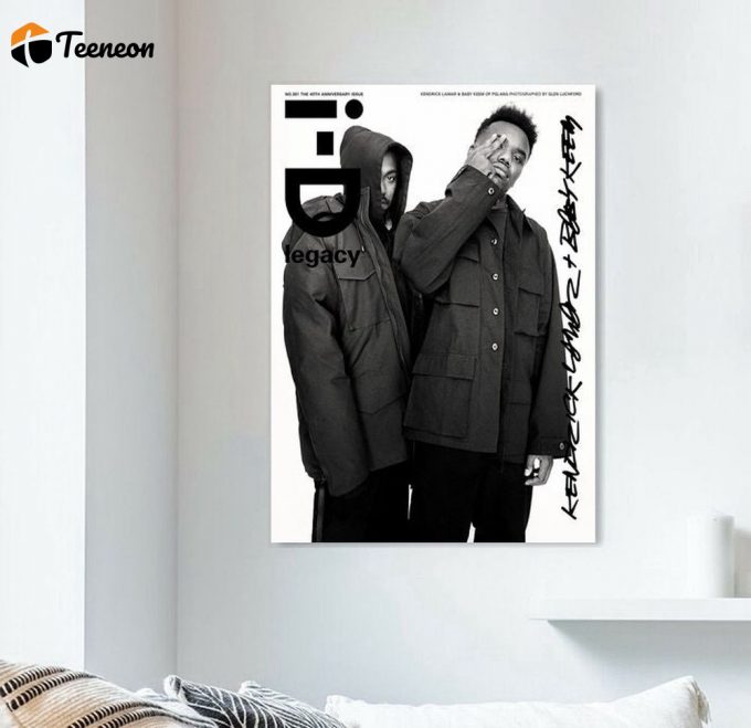 Kendrick Lamar Baby Keem Magazine Cover Poster For Home Decor Gift 1