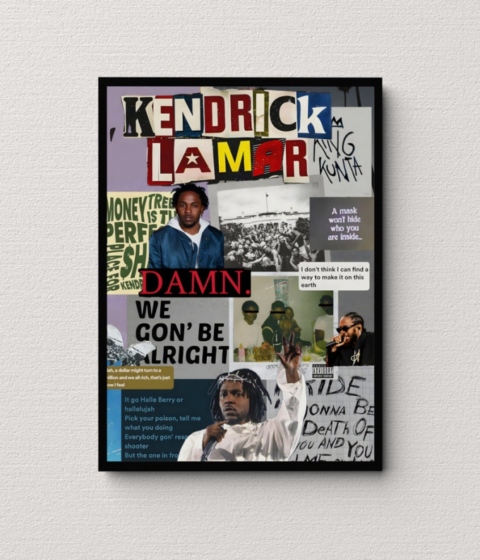 Kendrick Lamar Damn Layers Poster - Gift For Home Decor - Gift For Home Decor 2